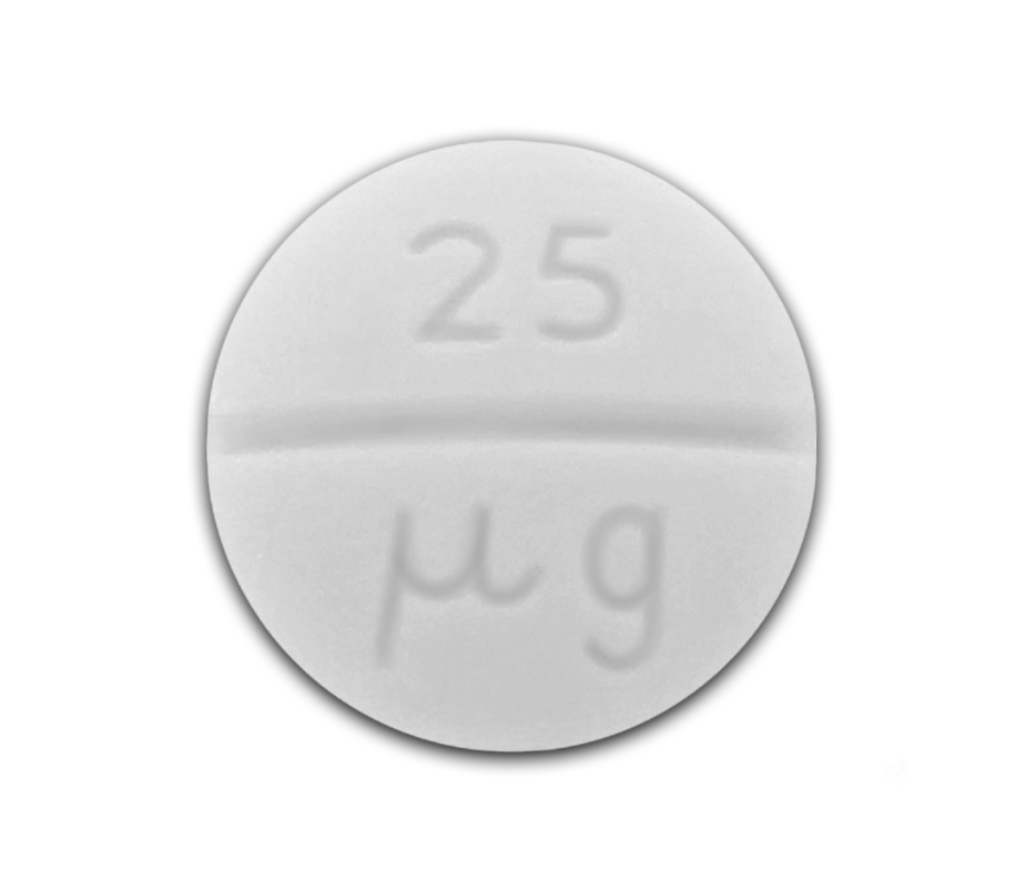 25 mcg Tablets