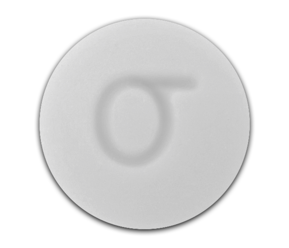 Reverse Side of all Tablets